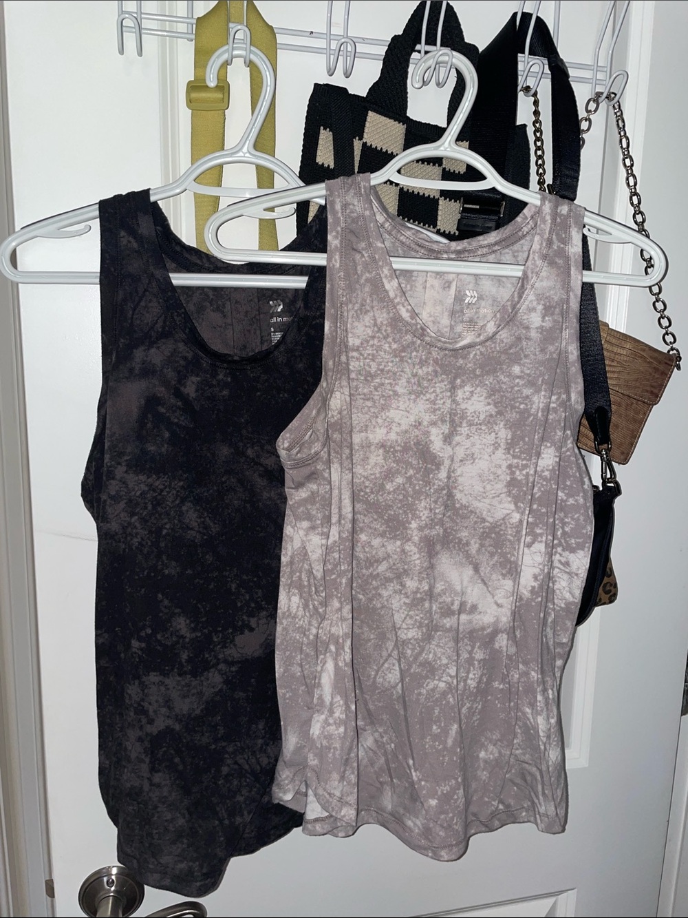 2 Tie-Dye Workout Tank Tops